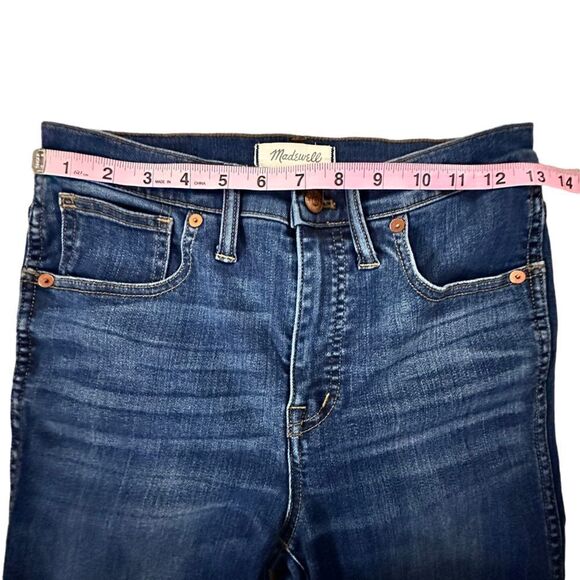 Madewell ~ High Rise 10” Skinny Jeans ~ size 27T ~ approx 29.5” inseam - Picture 8 of 13